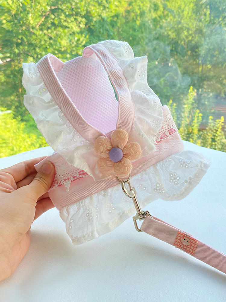 Summer Clothing Release - Sweet Vest Traction Rope Pet Dog