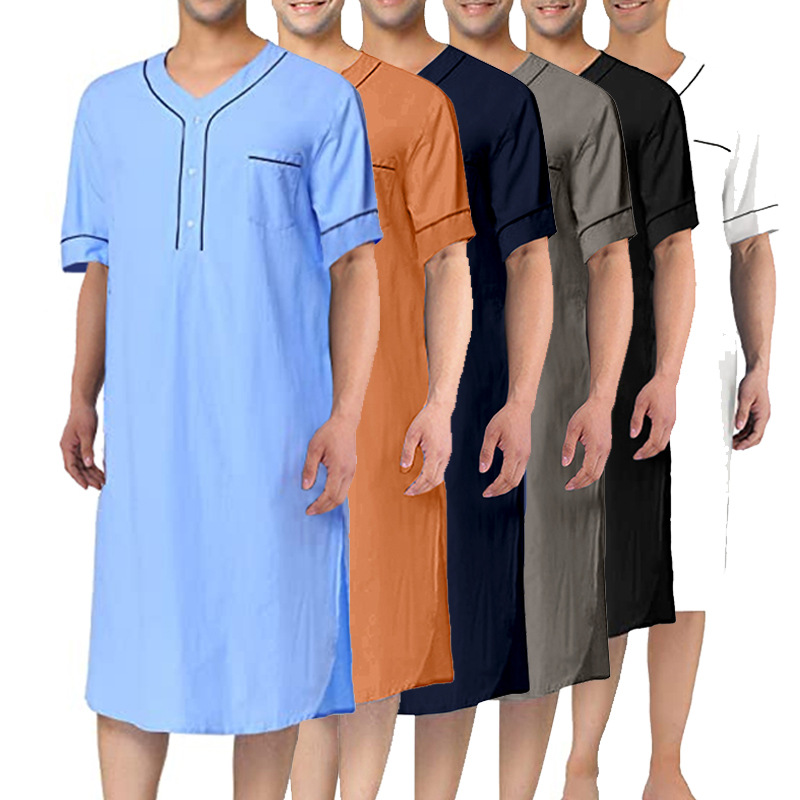 Summer Nights Clothing - Estate manica corta uomo camicia da