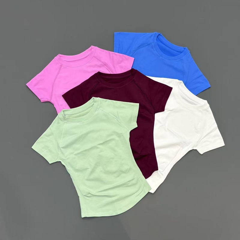 Summer Yoga Clothing - Top da Yoga a Maniche Corte