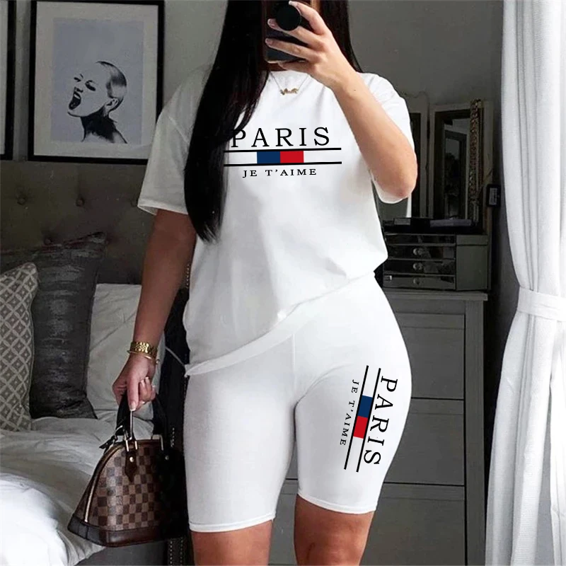 Quality Summer Clothing For Women - T-shirt da donna: Completo estivo casual