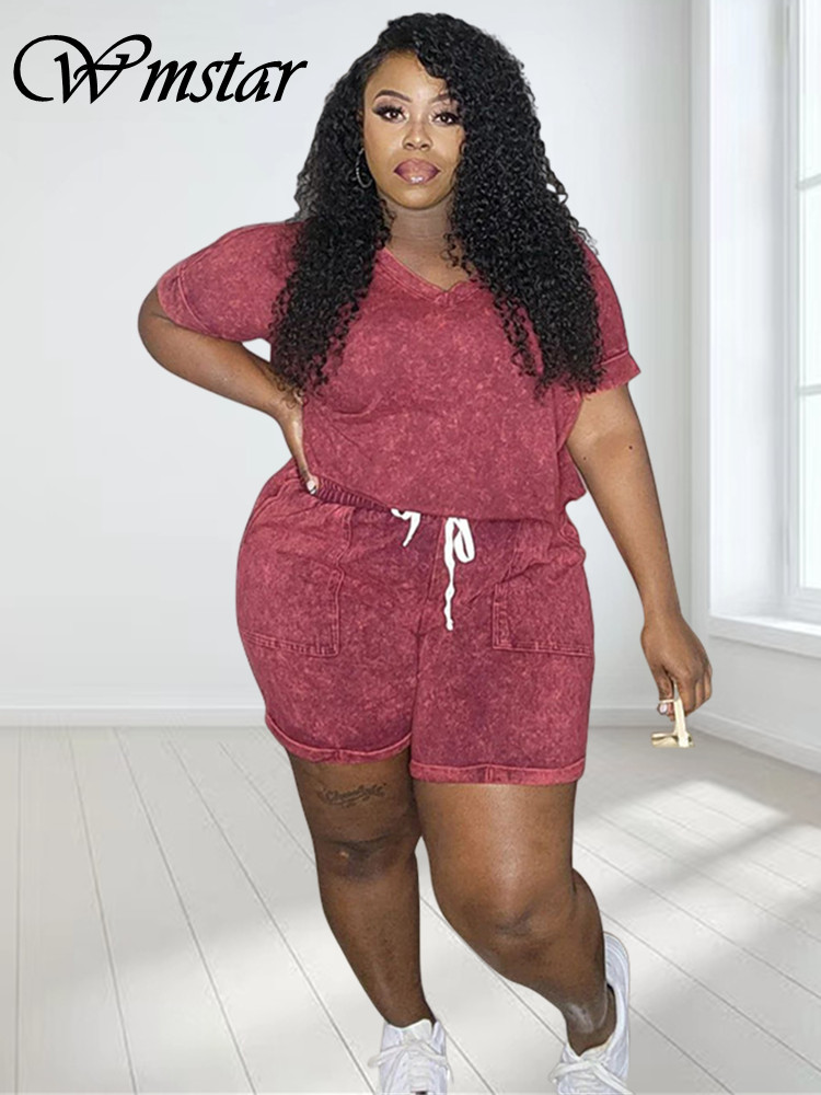 Summer Clothing Wholesale - Wmstar Plus Size abiti a due