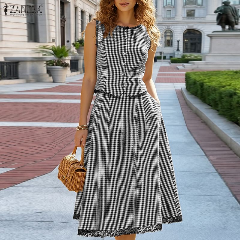 Summer Clothing Work - Eleganti Completi da Donna 2 Pezzi