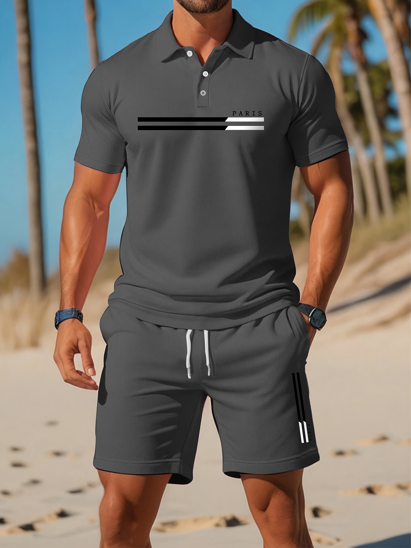 Summer Clothing Patterns - Completo Polo Uomo Estivo 2026 -
