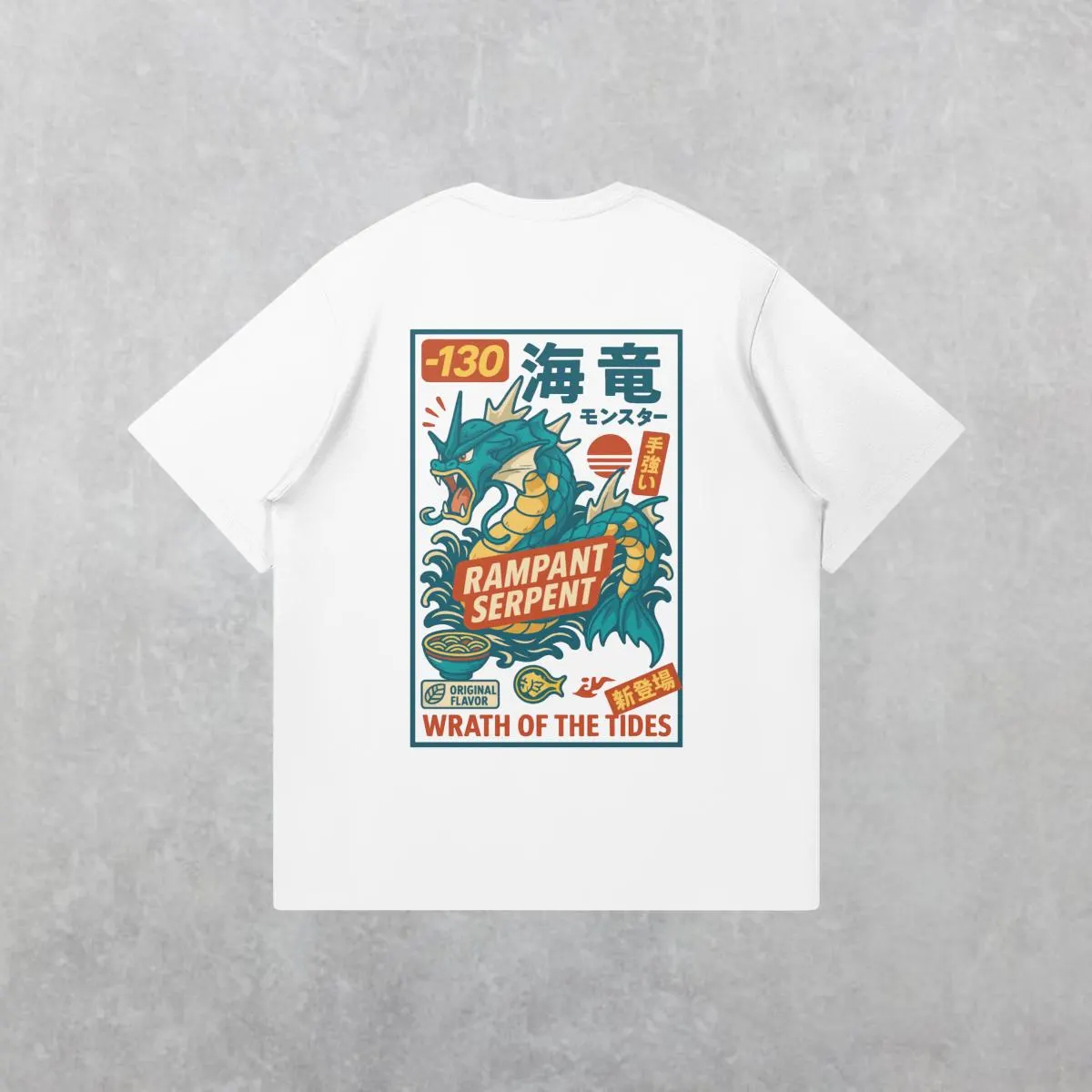 Quality Summer Clothing For Women - T-shirt Anime Pokémon Gyarados per uomo