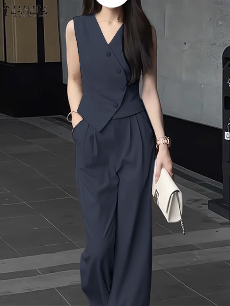 Summer Clothing Work - ZANZEA elegante estate senza maniche top