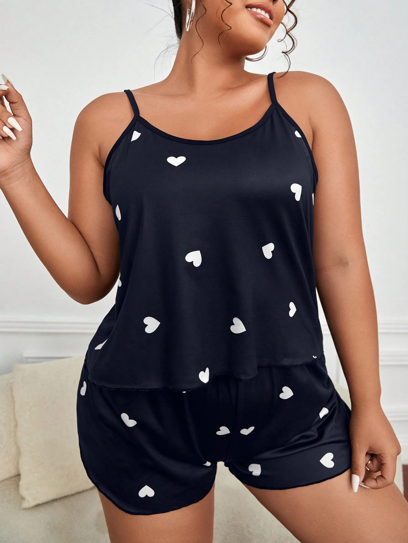 Summer Clothing Stores - Set pigiama da donna 2 pezzi,
