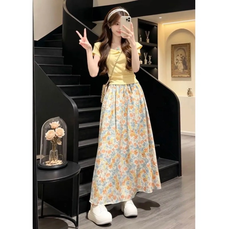 Summer Clothing Japan - Completo da donna giapponese e coreano,