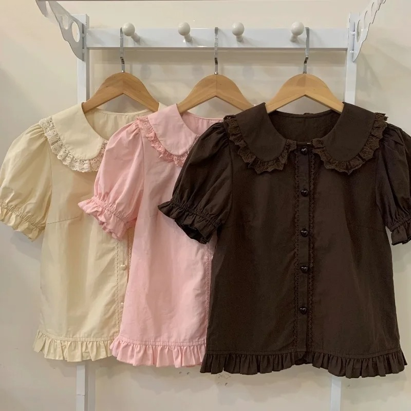 Summer Clothing Japan - Estate giapponese Kawaii Lolita camicie da
