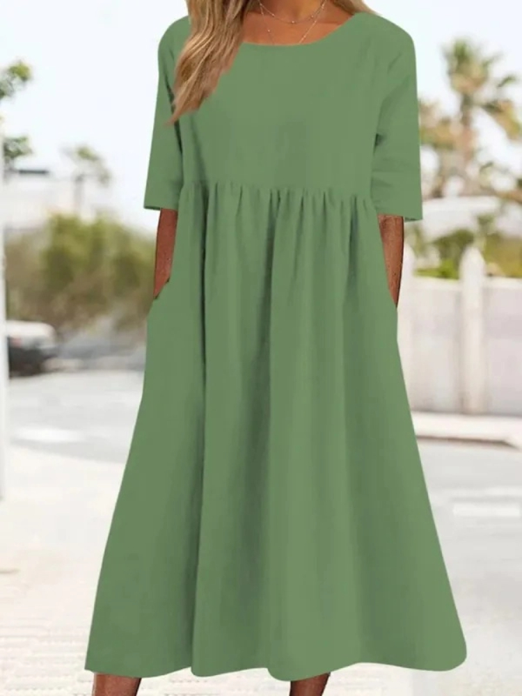 Summer Clothing Colors - Nuovo abito girocollo da donna alla