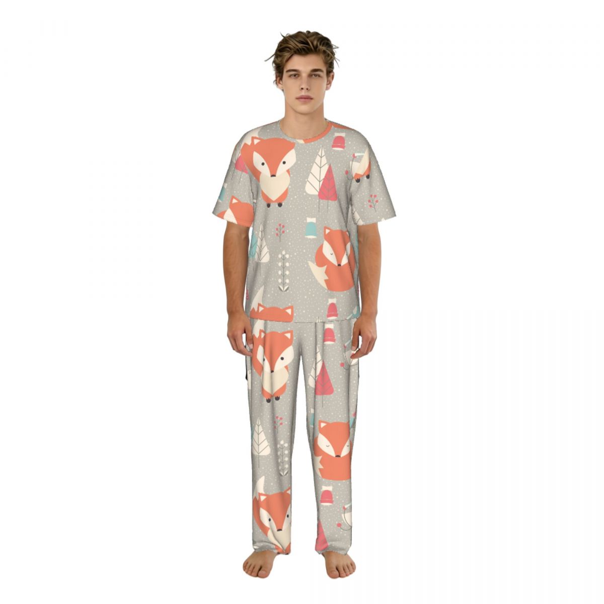 Summer Clothing Patterns - Pigiama da uomo a maniche corte