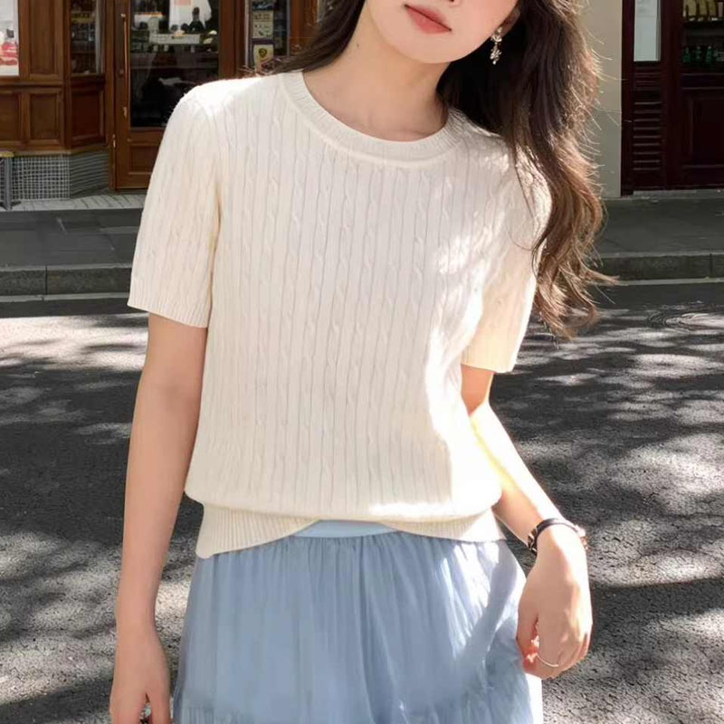 Summer Days Clothing - Maglione Lavorato a Maglia da Donna,