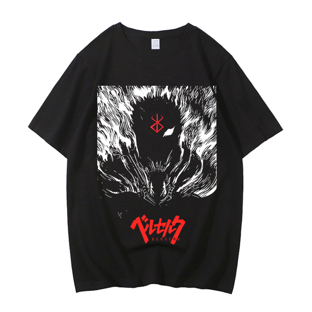 Nuova T-shirt Anime Berserk Es - Quality Summer Clothing For Women recensione e prezzo