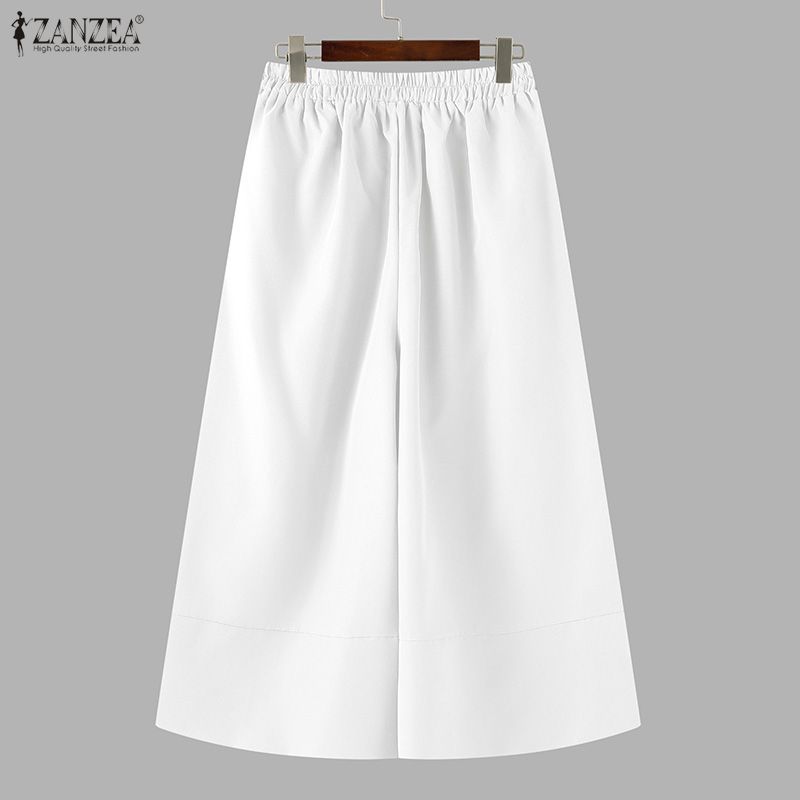 ZANZEA Pantaloni capri a gamba - Summer Clothing Work recensione e prezzo