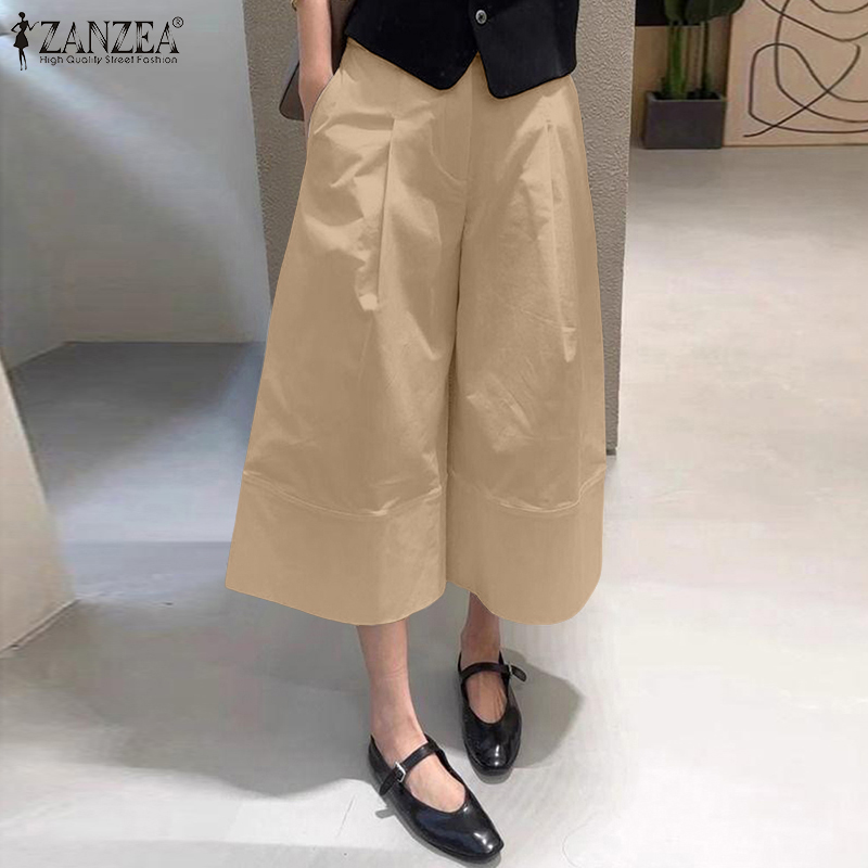 ZANZEA Pantaloni capri a gamba - Summer Clothing Work recensione e prezzo