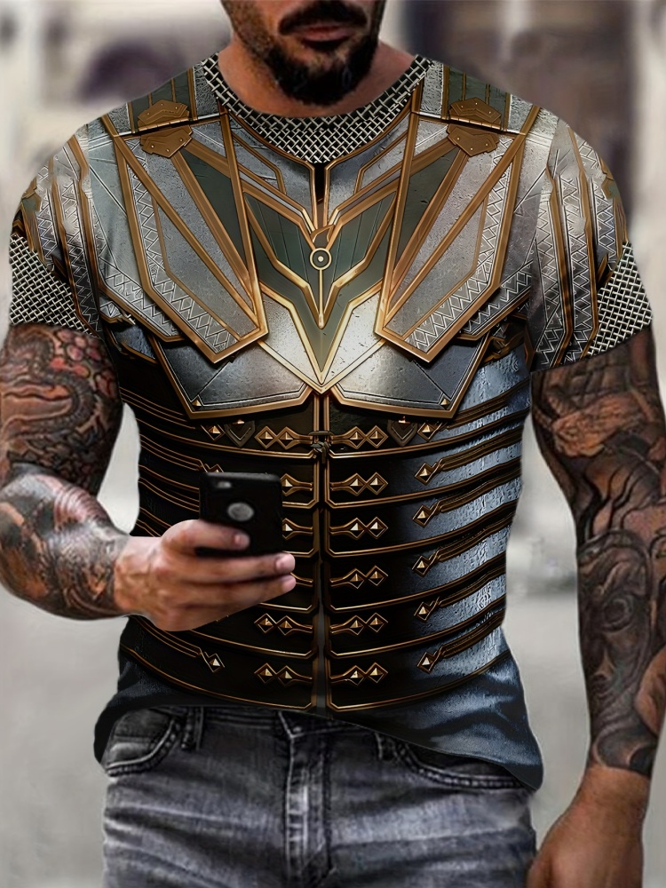 T-shirt da uomo con stampa 3D  - Summer Knights Clothing recensione e prezzo