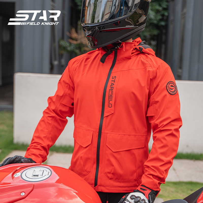 Giacca da Moto SFK Arancione p - Summer Knights Clothing recensione e prezzo