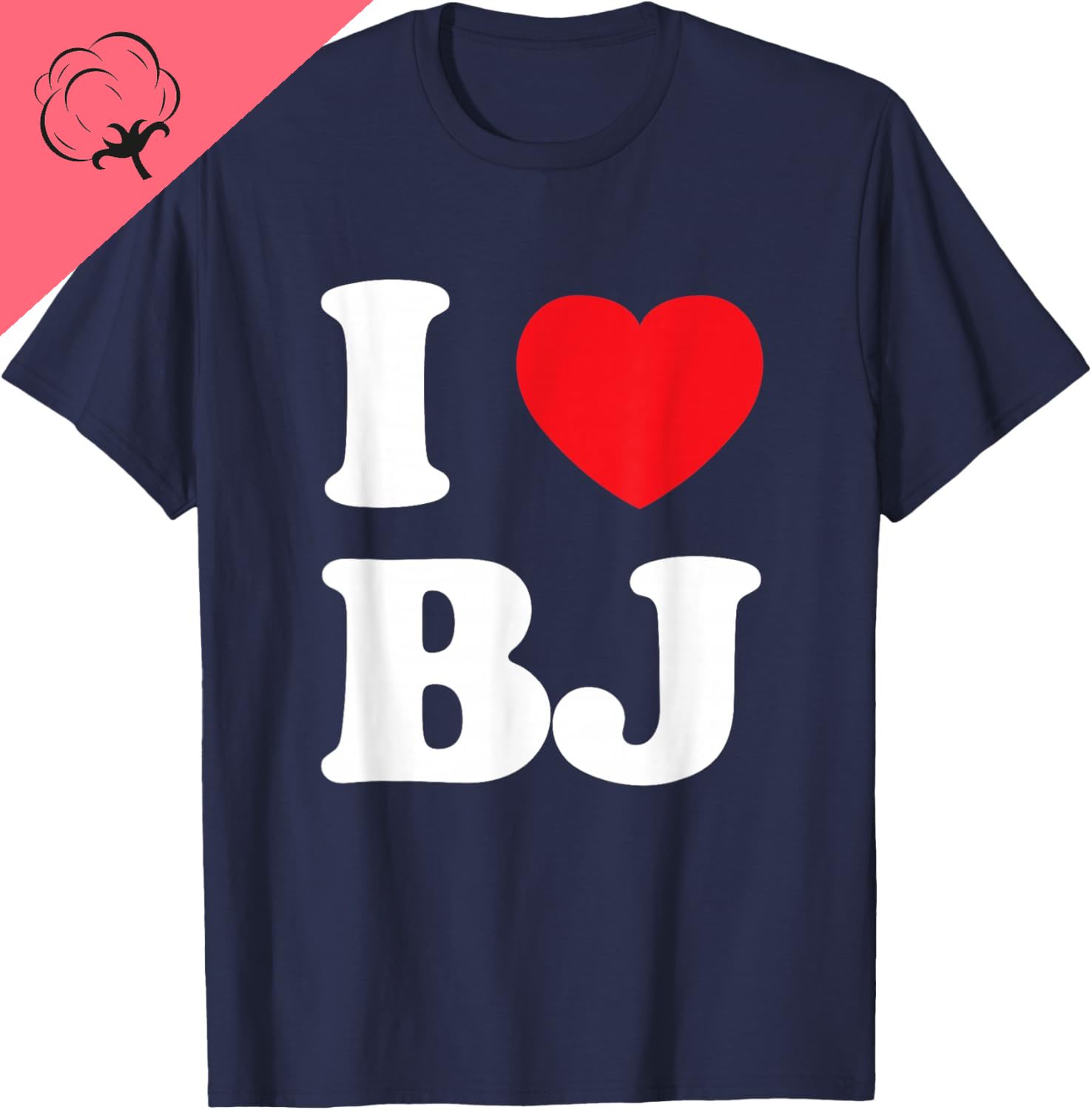 T-shirt idea regalo I Love BJ  - Summer Clothing Ideas Men recensione e prezzo
