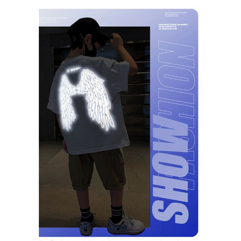 T-shirt con ali riflettenti pe - Summer Clothing Boys recensione e prezzo