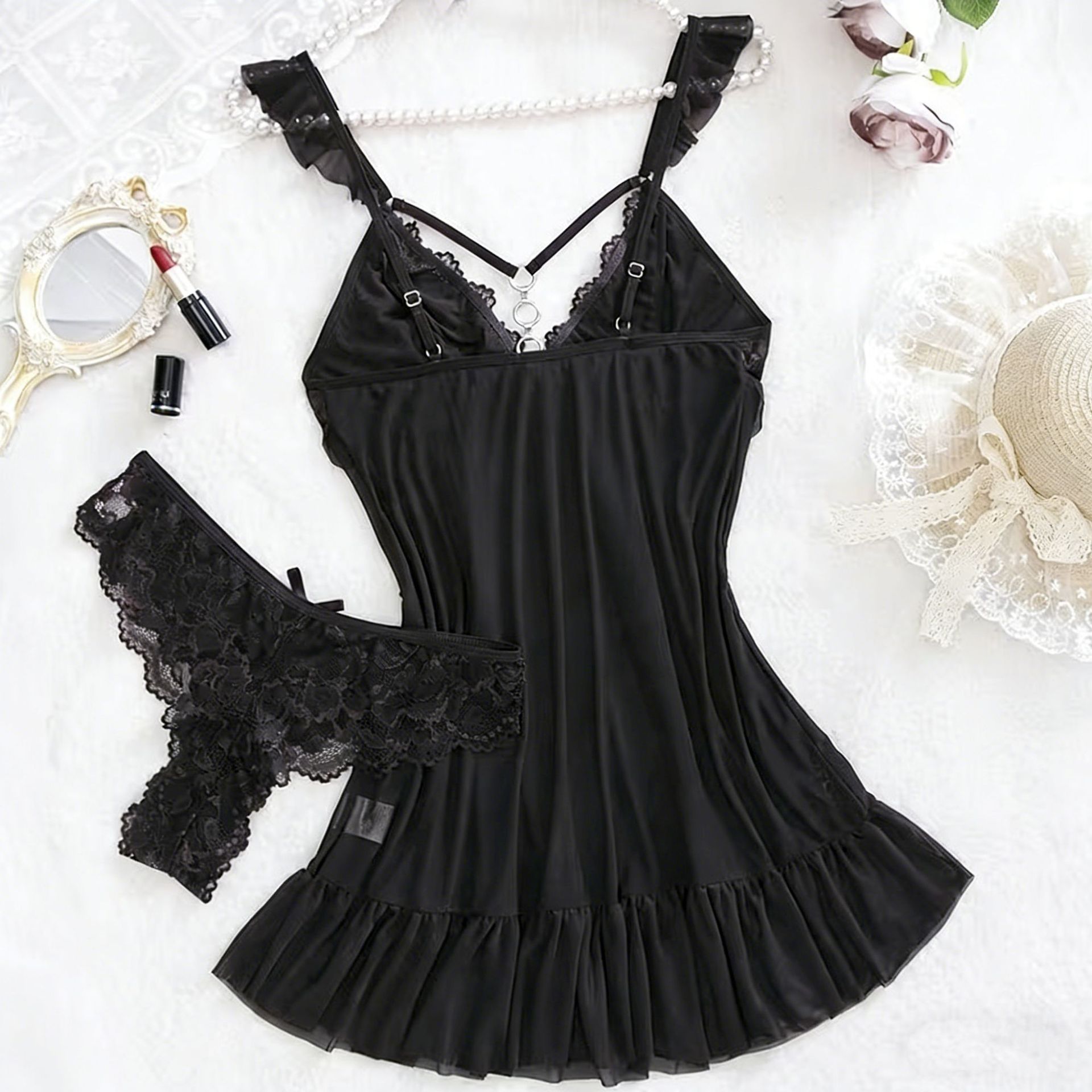 Nuovo Set Lingerie Sexy Rosso  - Summer Nights Clothing recensione e prezzo