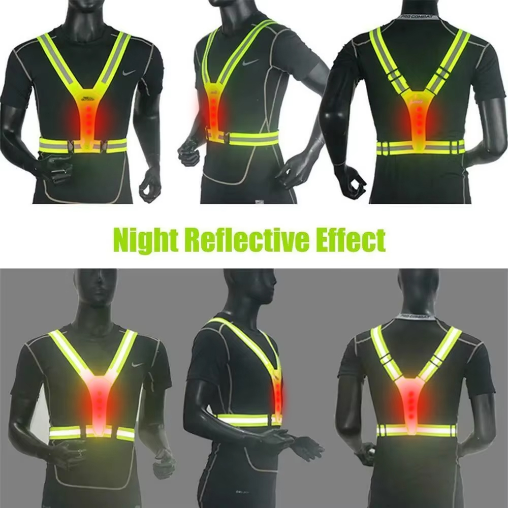 Gilet da corsa a LED Cinghie r - Summer Nights Clothing recensione e prezzo