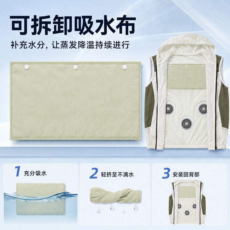 Gilet rinfrescante per lavorat - Summer Clothing Work recensione e prezzo