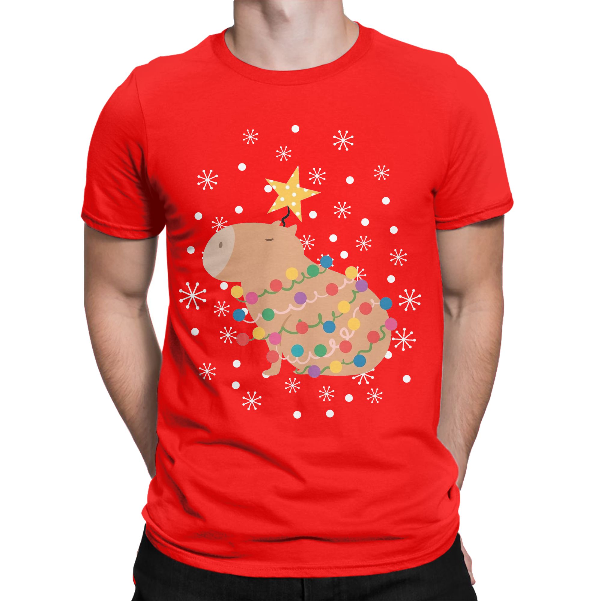 Capybara T-shirt albero di Nat - Summer Clothing Ideas Men recensione e prezzo