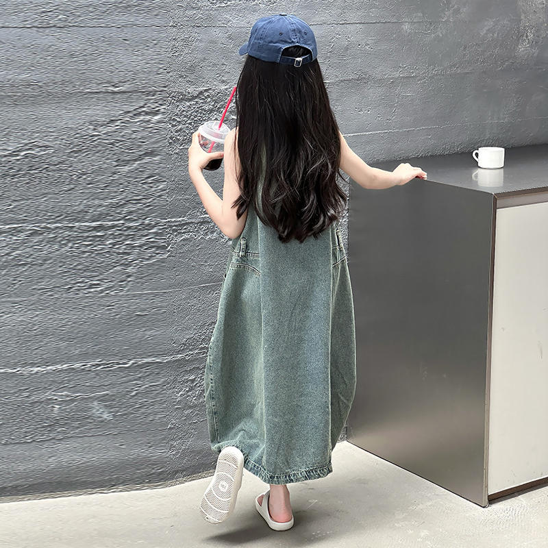 Vintage Blue Bambini Ragazze A - Summer Clothing For Girls recensione e prezzo
