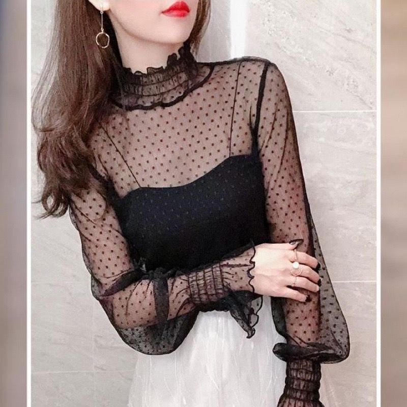 Camicia Sottile in Pizzo Nero  - Summer Evenings Clothing recensione e prezzo