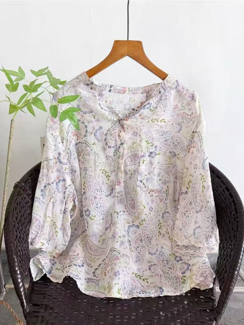 Camicie 100% ramia da donna, e - Summer Clothing Japan recensione e prezzo
