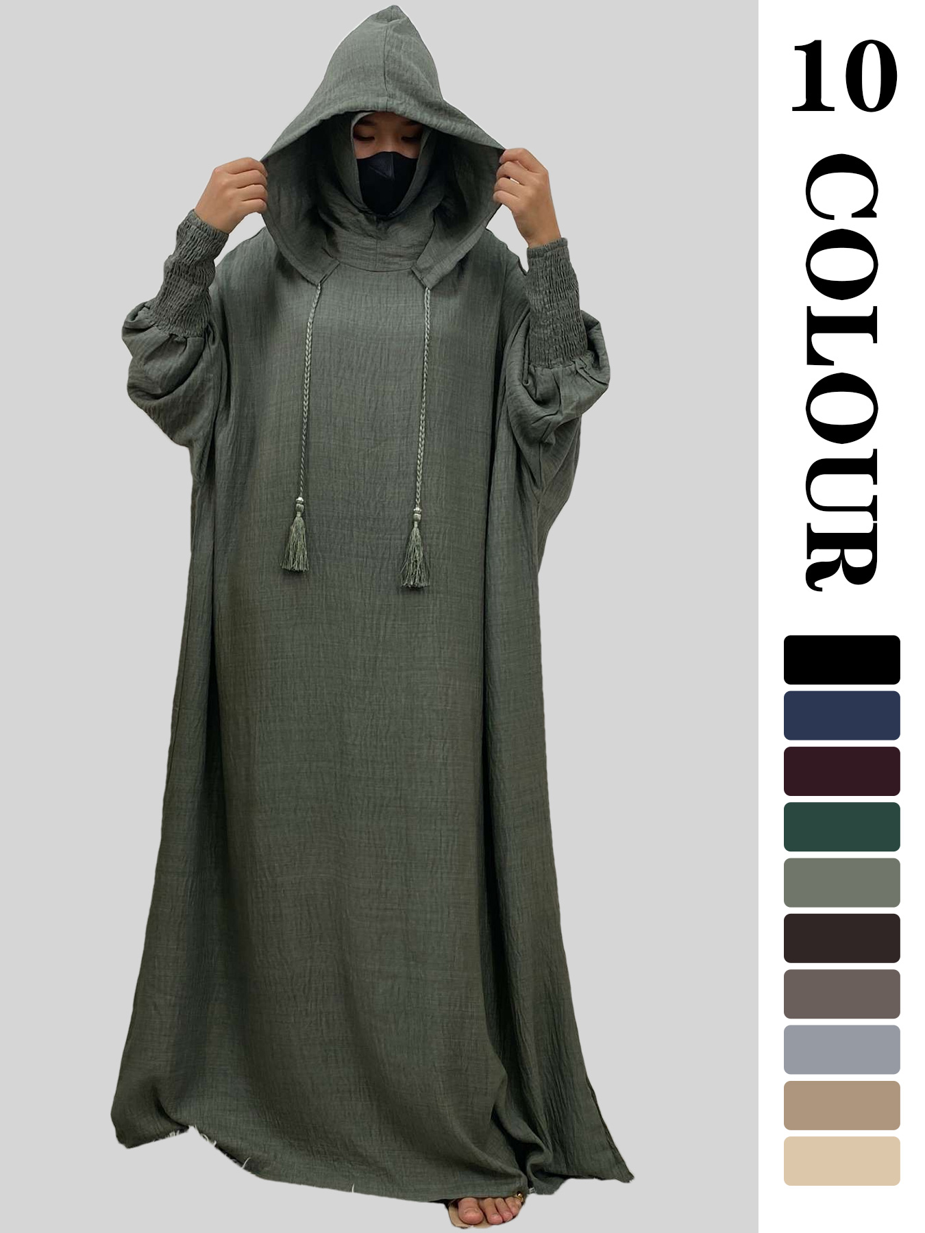 Donne 12 Colori Abaya Musulman - Summer Clothing Colors recensione e prezzo